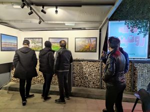نمایشگاع آثار محمدعلی خسین زاده در شیراز 